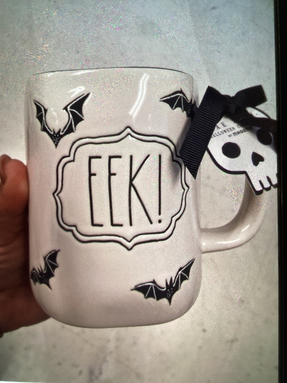 New Halloween Rae Dunn. Offer Mug- EEK!!